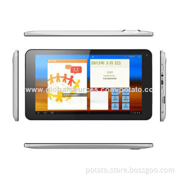 8-inch Allwinner A23 Dual-core Android Tablet PCs with Bluetooth, 4 Sides G-sensor